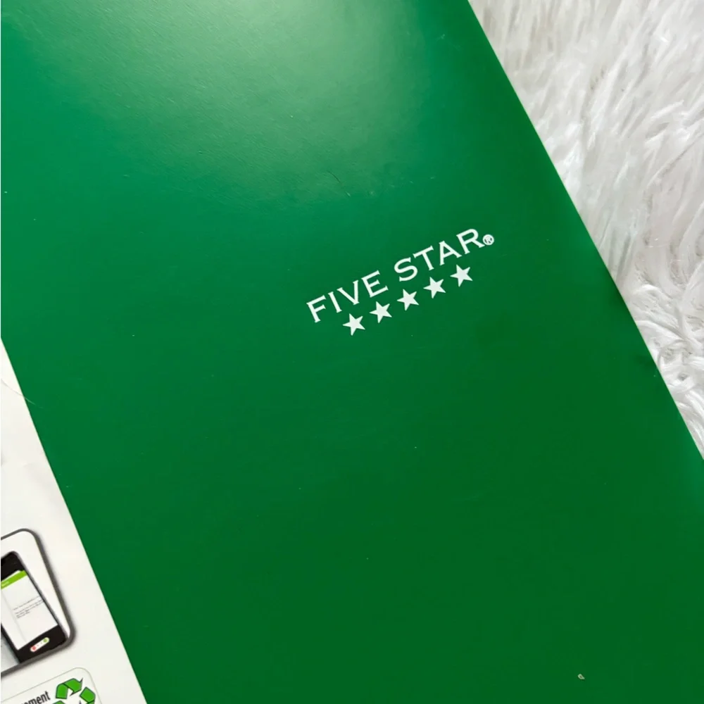 Five Star‎ Wide Ruled 1 Subject Notebooks Set of 2